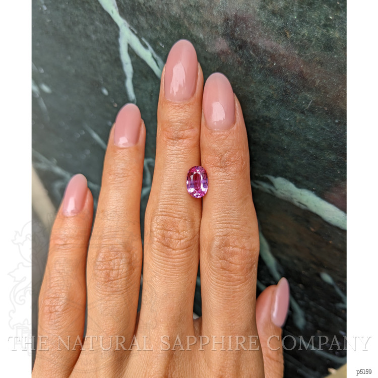 2.06 Ct. Pink Sapphire from Ceylon (Sri Lanka)