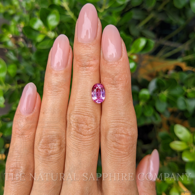 2.06 Ct. Pink Sapphire from Ceylon (Sri Lanka)