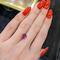 2.15 Ct. Pink Sapphire from Madagascar Life Style