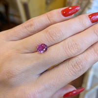 2.15 Ct. Pink Sapphire from Madagascar Life Style