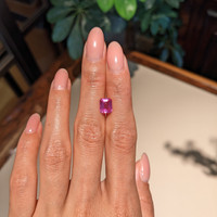2.02 Ct. Pink Sapphire from Mozambique Life Style
