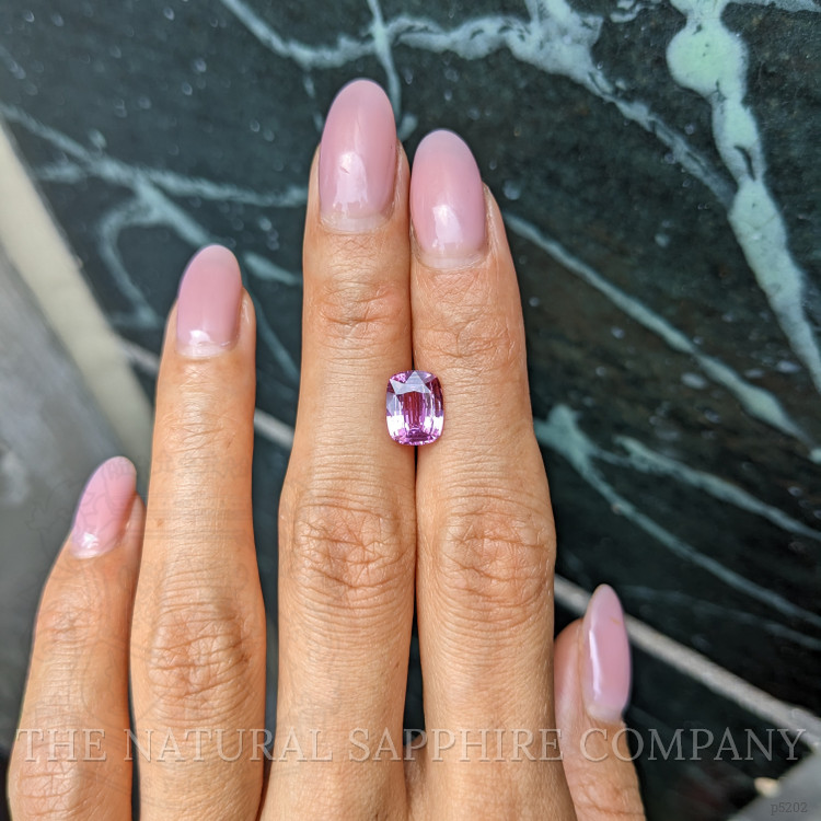 2.11 Ct. Pink Sapphire from Ceylon (Sri Lanka)