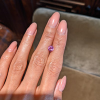 1.25 Ct. Purplish Pink Sapphire from Madagascar Life Style