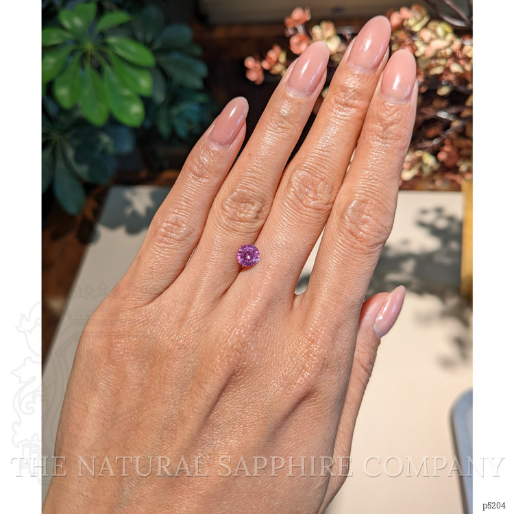 1.25 Ct. Purplish Pink Sapphire from Madagascar