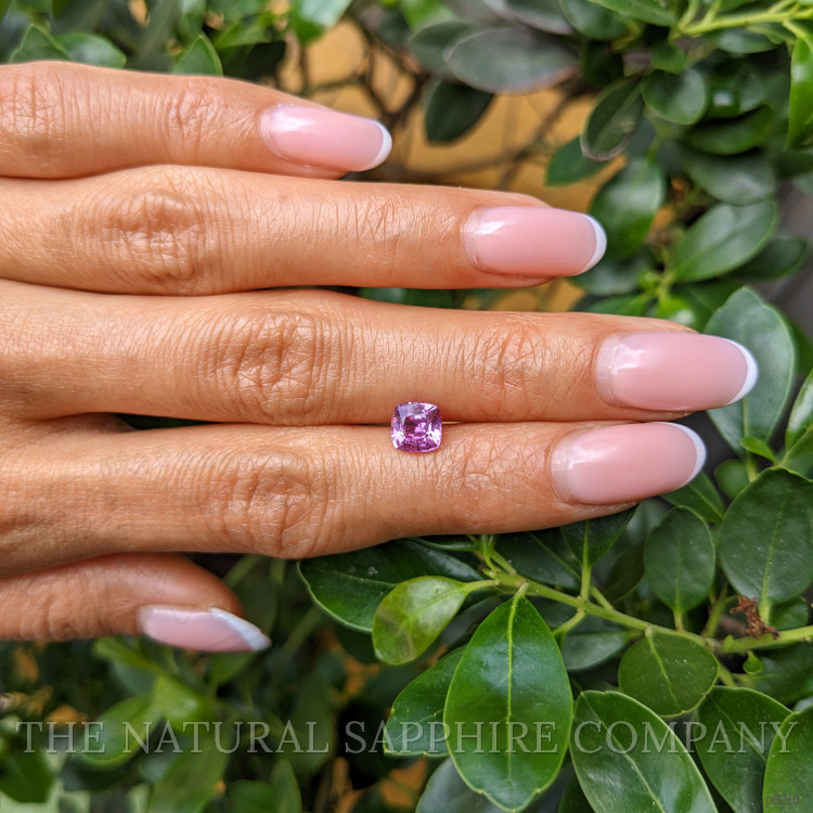 1.39 Ct. Purplish Pink Sapphire from Ceylon (Sri Lanka)