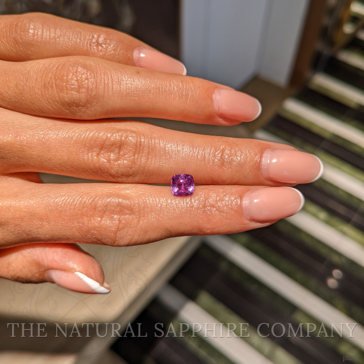 1.39 Ct. Purplish Pink Sapphire from Ceylon (Sri Lanka)