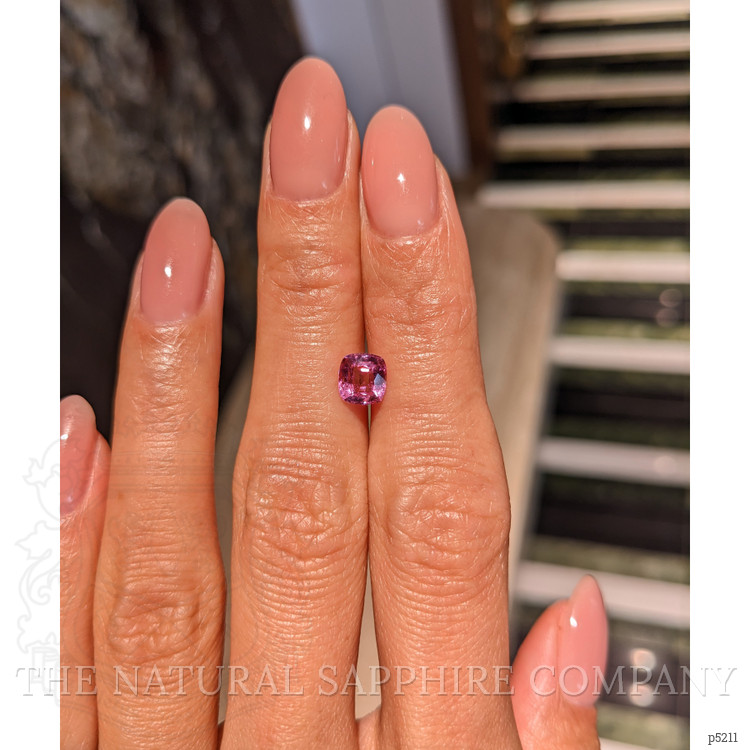 1.26 Ct. Pink Sapphire from Ceylon (Sri Lanka)