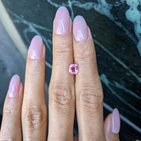 1.26 Ct. Pink Sapphire from Ceylon (Sri Lanka) Life Style