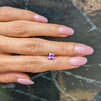 2.13 Ct. Pink Sapphire from Madagascar Life Style