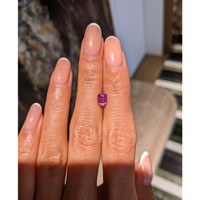 0.97 Ct. Pink Sapphire from Ceylon (Sri Lanka) Life Style