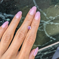 1.06 Ct. Pink Sapphire from Ceylon (Sri Lanka) Life Style