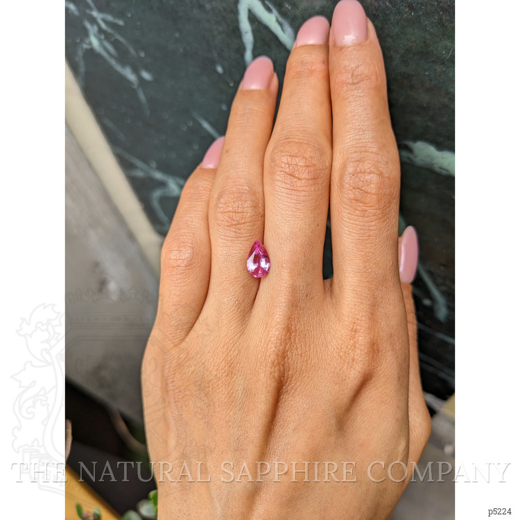 1.66 Ct. Pink Sapphire from Ceylon (Sri Lanka)