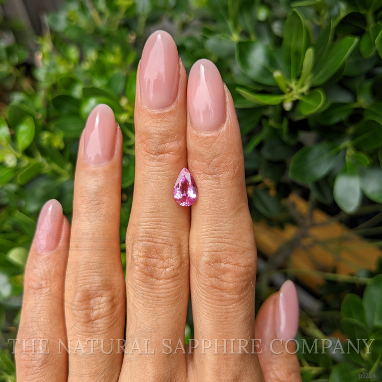 1.66 Ct. Pink Sapphire from Ceylon (Sri Lanka)