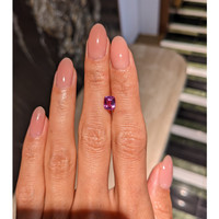 1.32 Ct. Pink Sapphire from Ceylon (Sri Lanka) Life Style
