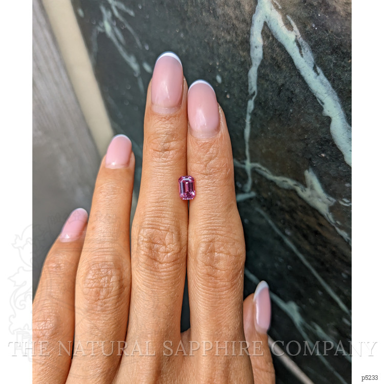 1.12 Ct. Purplish Pink Sapphire from Ceylon (Sri Lanka)