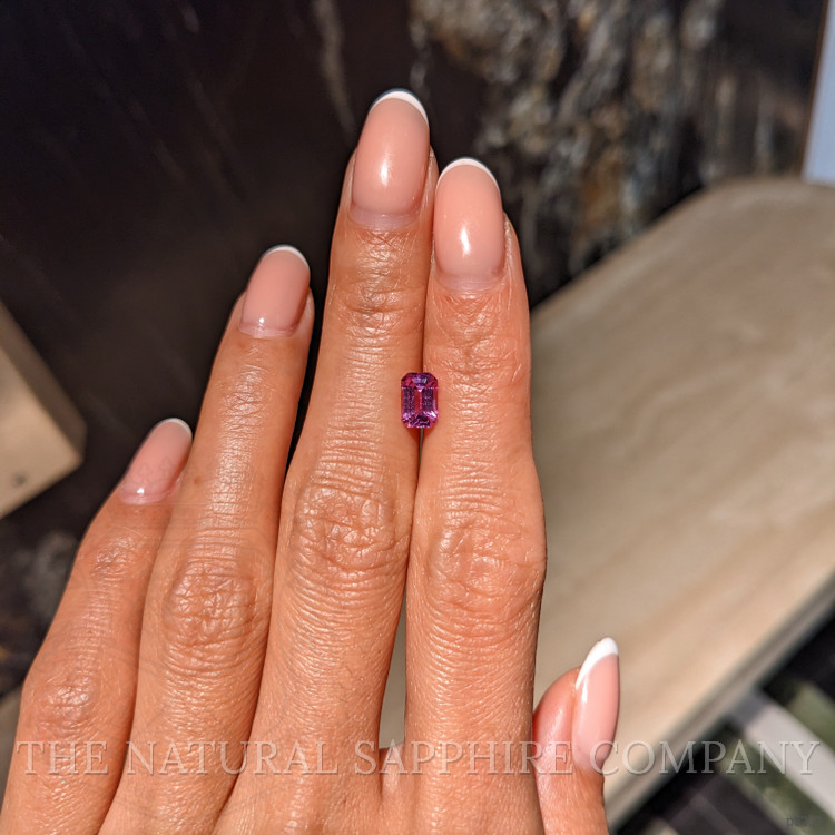 1.12 Ct. Purplish Pink Sapphire from Ceylon (Sri Lanka)