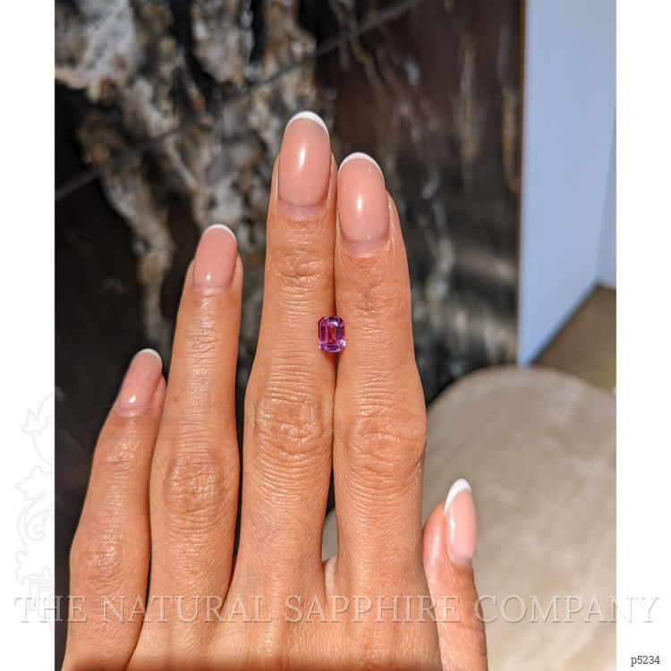 1.06 Ct. Pink Sapphire from Ceylon (Sri Lanka)