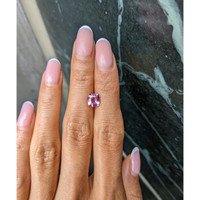 1.58 Ct. Purplish Pink Sapphire from Madagascar Life Style