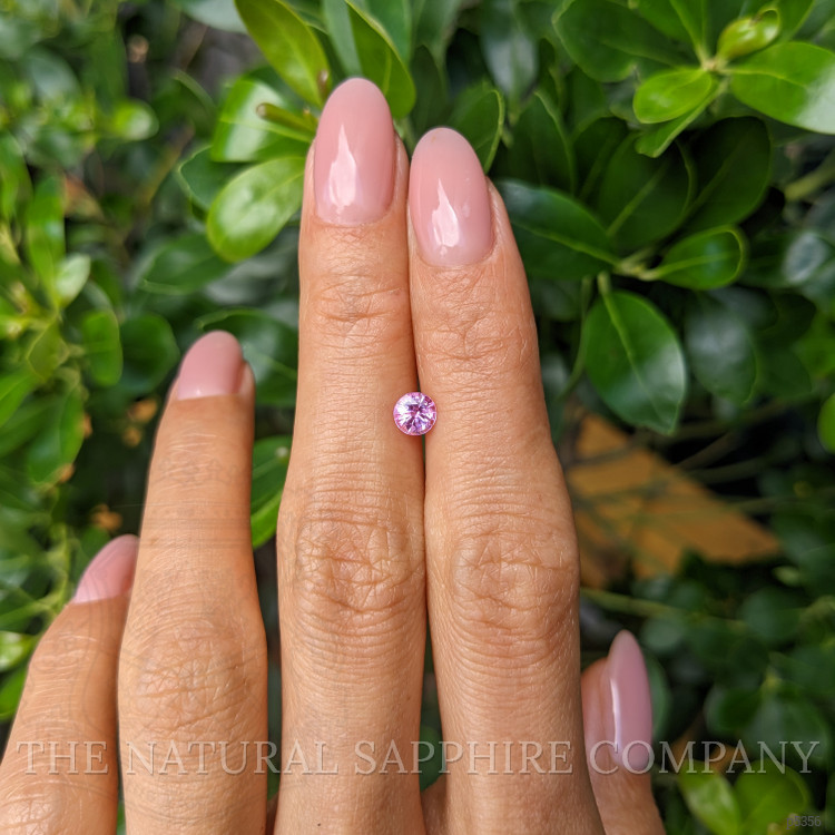 0.56 Ct. Pink Sapphire from Ceylon (Sri Lanka)