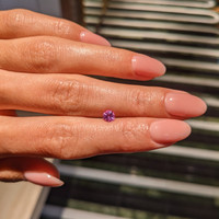 0.56 Ct. Pink Sapphire from Ceylon (Sri Lanka) Life Style