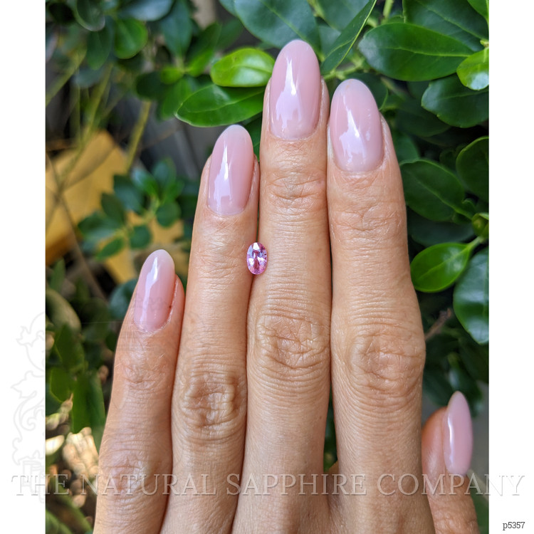 0.53 Ct. Pink Sapphire from Ceylon (Sri Lanka)