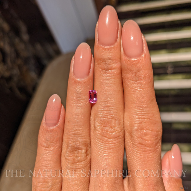 0.66 Ct. Pink Sapphire from Ceylon (Sri Lanka)