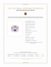 2.01 Ct. Pink Sapphire from Ceylon (Sri Lanka) Scan Report