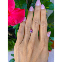 1.58 Ct. Pink Sapphire from Ceylon (Sri Lanka) Life Style