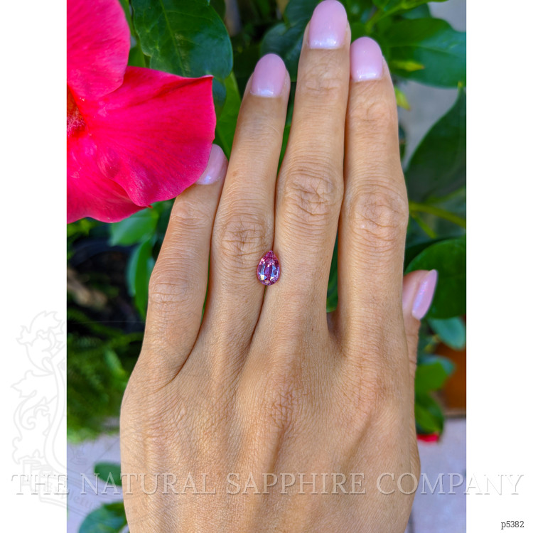 1.58 Ct. Pink Sapphire from Ceylon (Sri Lanka)