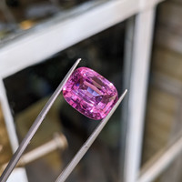8.71 Ct. Pink Sapphire from Madagascar Life Style