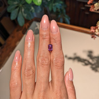 1.80 Ct. Purplish Pink Sapphire from Madagascar Life Style
