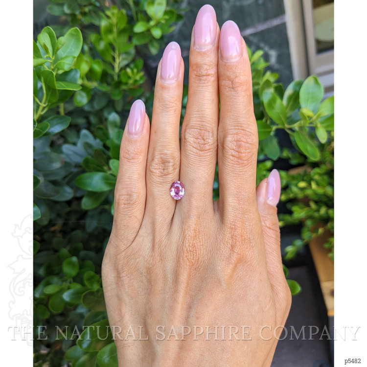 1.62 Ct. Pink Sapphire from Ceylon (Sri Lanka)
