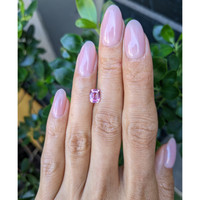 1.26 Ct. Pink Sapphire from Ceylon (Sri Lanka) Life Style
