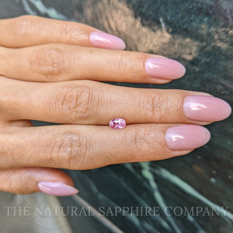 0.76 Ct. Pink Sapphire from Ceylon (Sri Lanka)