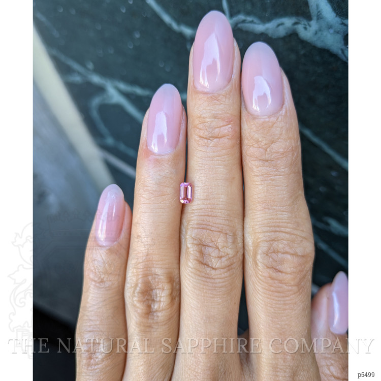 0.49 Ct. Pink Sapphire from Ceylon (Sri Lanka)