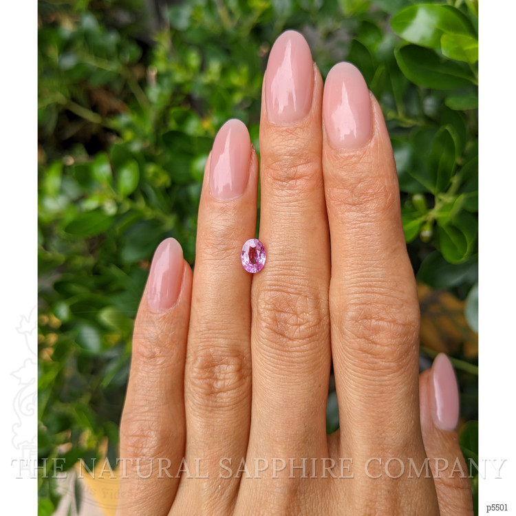 1.12 Ct. Pink Sapphire from Ceylon (Sri Lanka)