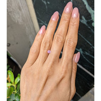 0.61 Ct. Pink Sapphire from Ceylon (Sri Lanka) Life Style