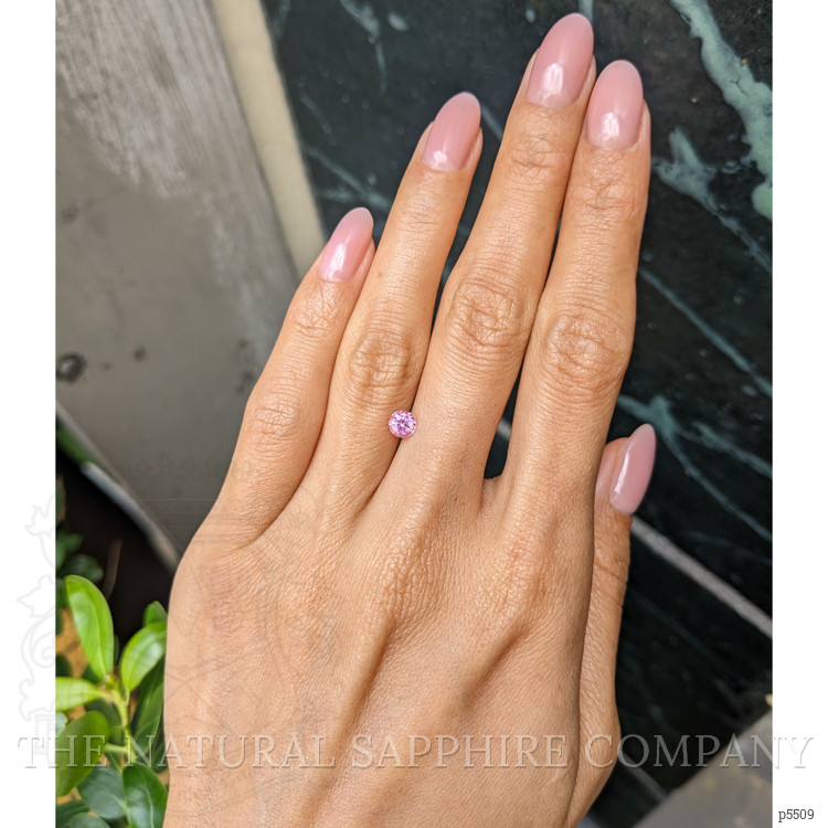 0.61 Ct. Pink Sapphire from Ceylon (Sri Lanka)