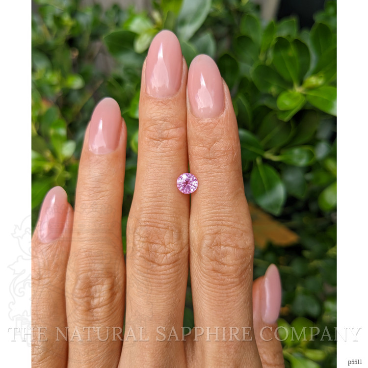 0.87 Ct. Pink Sapphire from Ceylon (Sri Lanka)