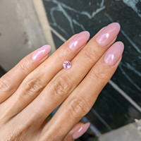 0.92 Ct. Pink Sapphire from Ceylon (Sri Lanka) Life Style
