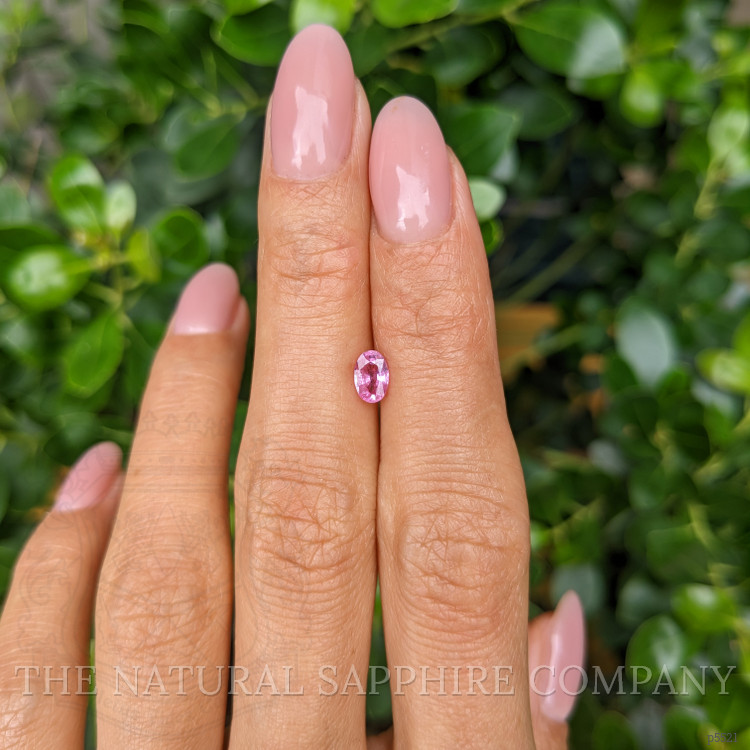 0.61 Ct. Pink Sapphire from Ceylon (Sri Lanka)
