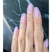 0.42 Ct. Pink Sapphire from Ceylon (Sri Lanka) Life Style
