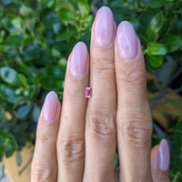0.42 Ct. Pink Sapphire from Ceylon (Sri Lanka) Life Style