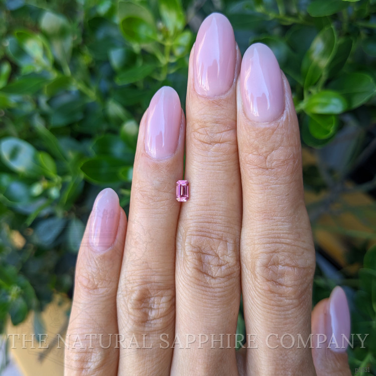 0.42 Ct. Pink Sapphire from Ceylon (Sri Lanka)
