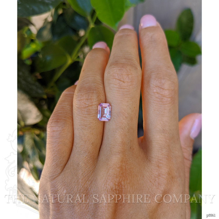 1.43 Ct. Purplish Pink Sapphire from Ceylon (Sri Lanka)