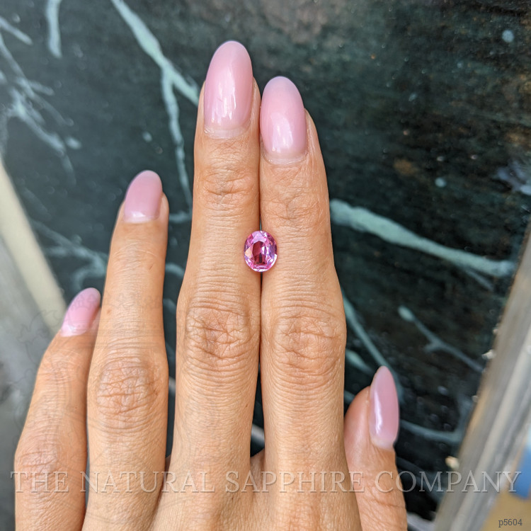1.74 Ct. Pink Sapphire from Ceylon (Sri Lanka)
