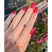 1.67 Ct. Pink Sapphire from Ceylon (Sri Lanka) Life Style
