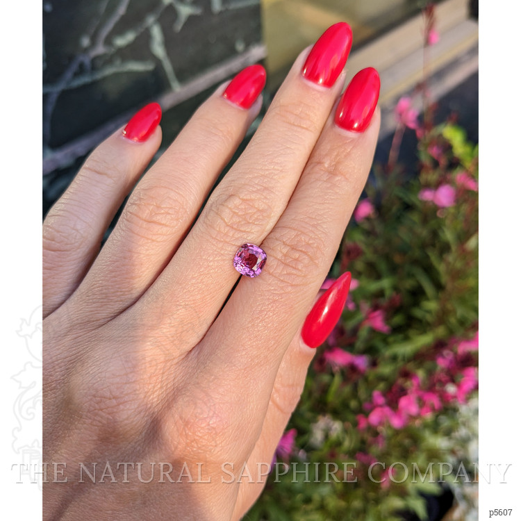 1.67 Ct. Pink Sapphire from Ceylon (Sri Lanka)