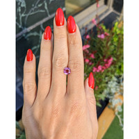 1.67 Ct. Pink Sapphire from Ceylon (Sri Lanka) Life Style