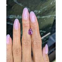 2.06 Ct. Pink Sapphire from Ceylon (Sri Lanka) Life Style